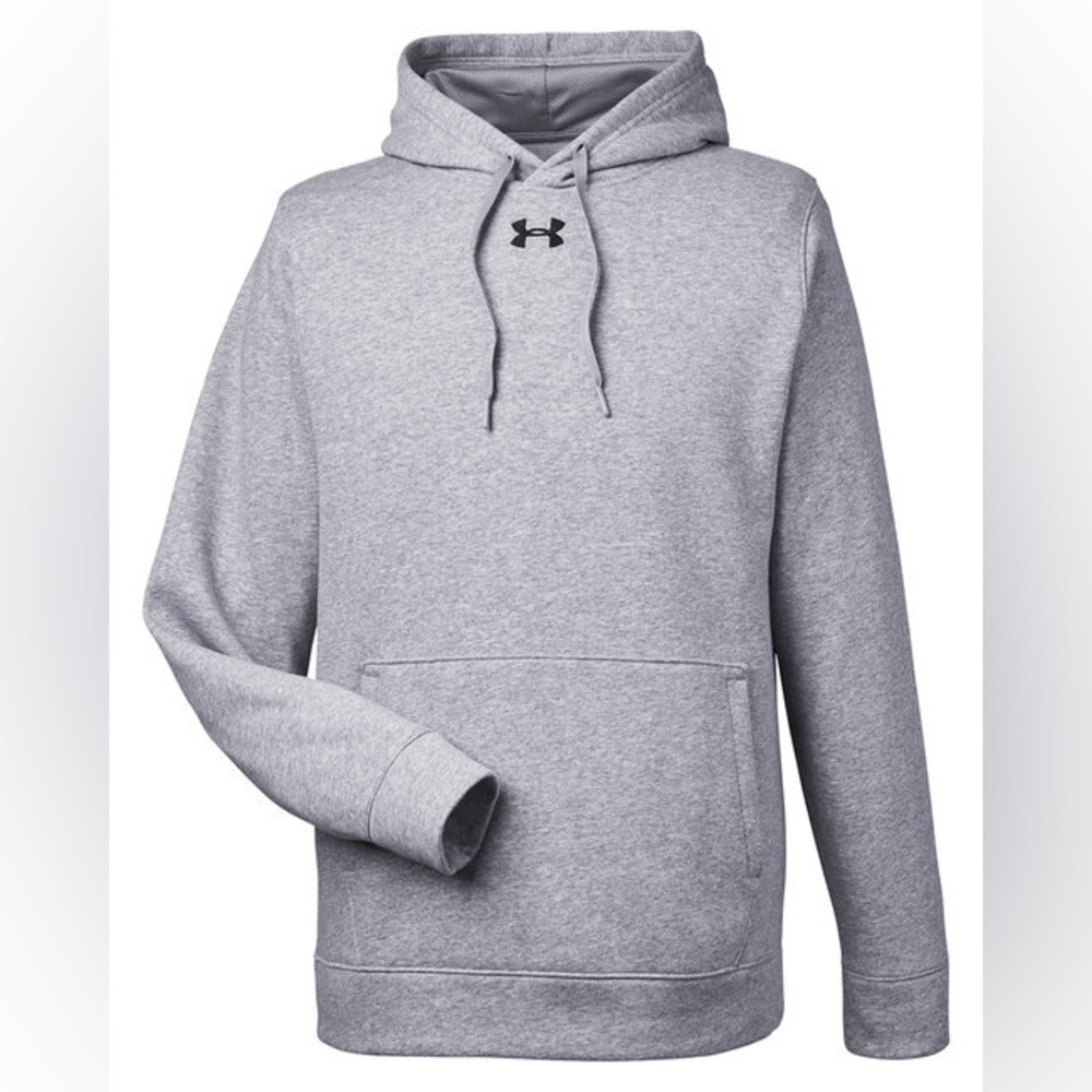 Men’s Under Armour Pull-Over Hoodie Gray NEW